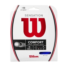 Wilson Sznur tenisowy Sensation Blue 1.30 (Ochrona ramion + Kontrola) niebieski 12m zestaw